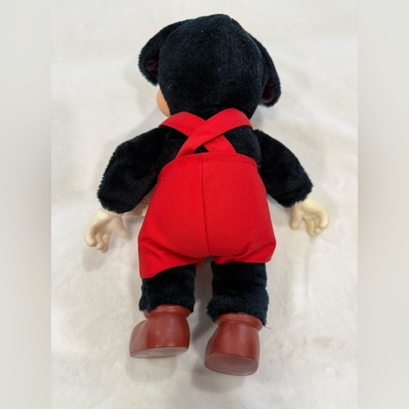 Black and Red Stuffed Animal Plush - Picture 5 of 8